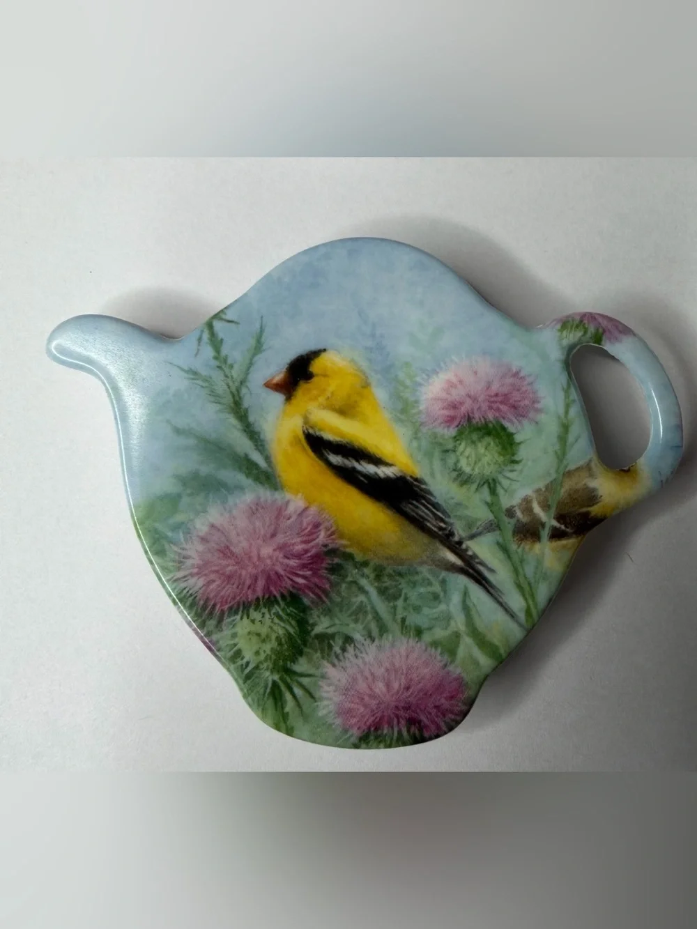 Vintage Melamine Tea Bag Holder Set of 4 Made in Italy EUC